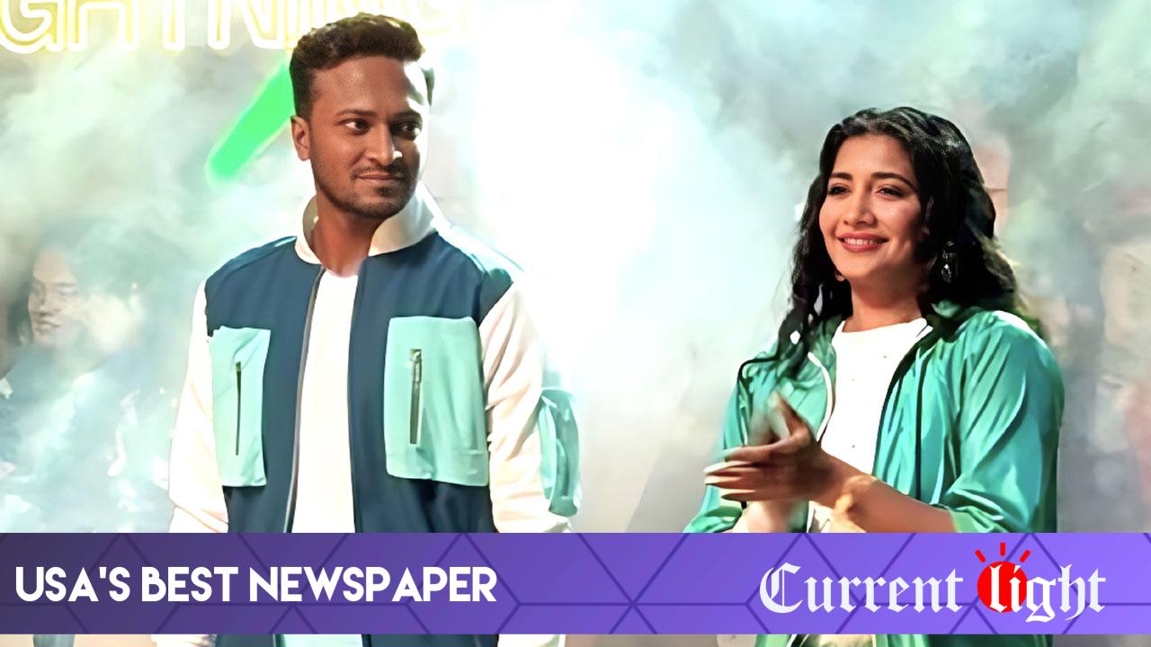 Samia Othoi in advertisement with Shakib Al Hasan