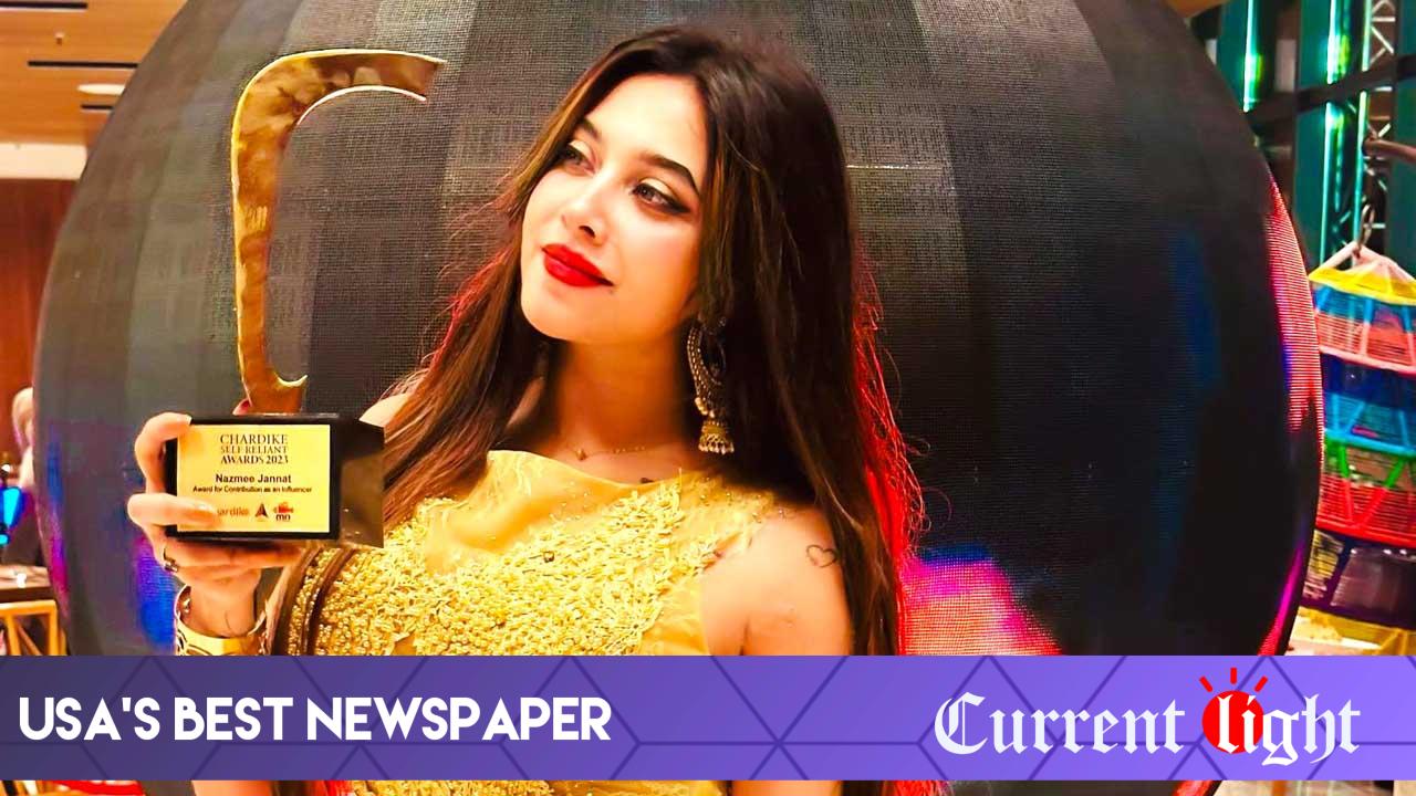 Nazmee Jannat was awarded as the best influencer
