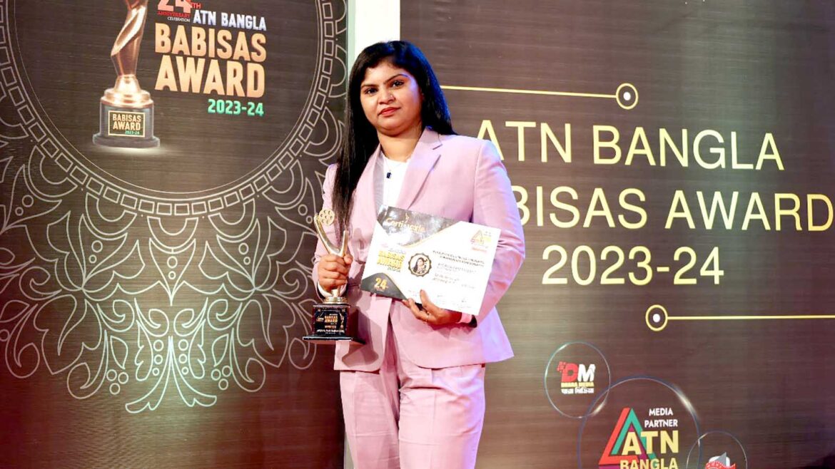 Arpona Rani Rajbongshi gets BABISAS Award